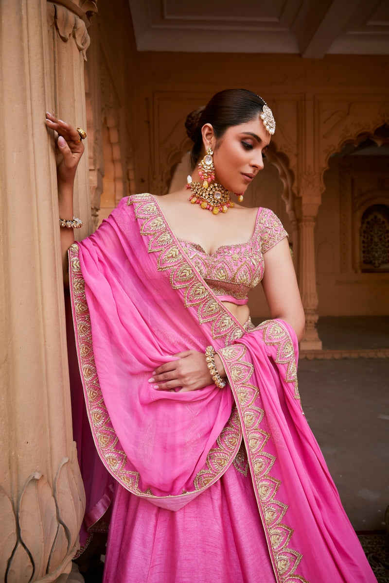 PETAL ADORNED LEHENGA