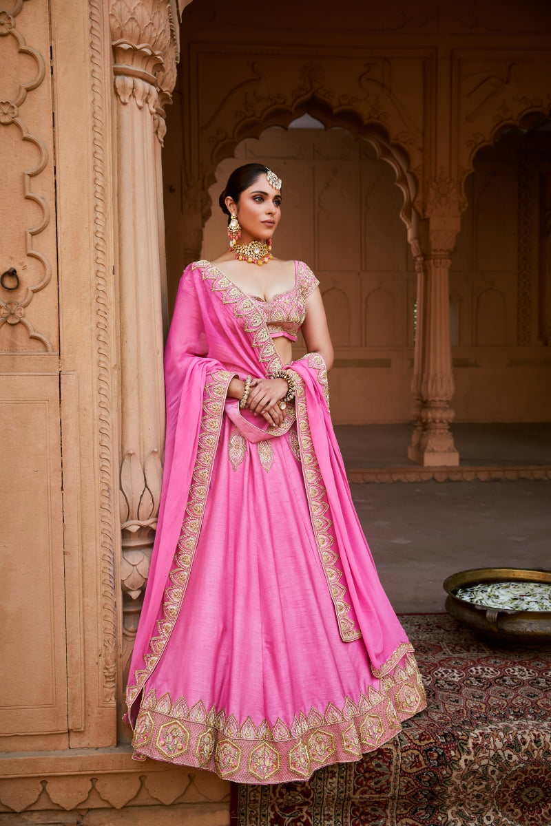 PETAL ADORNED LEHENGA