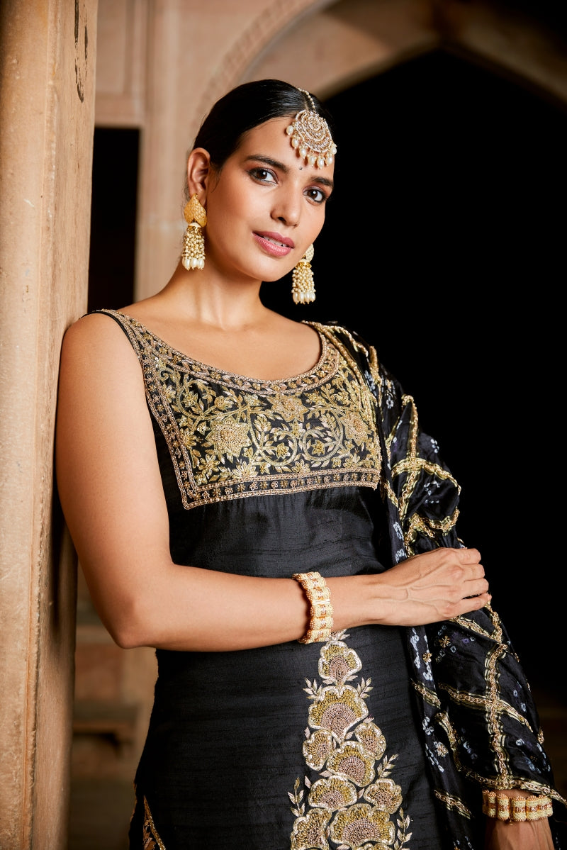 MIDNIGHT ROOP KURTA SET