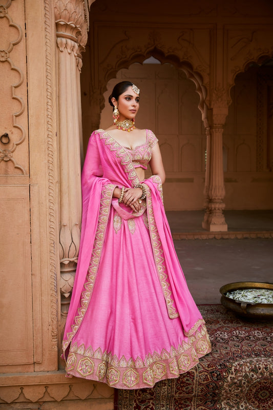 PETAL ADORNED LEHENGA